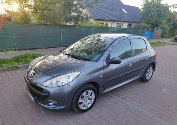 Peugeot 206 plus cena 11900 przebieg: 99875, rok produkcji 2009 z Szczecin małe 352